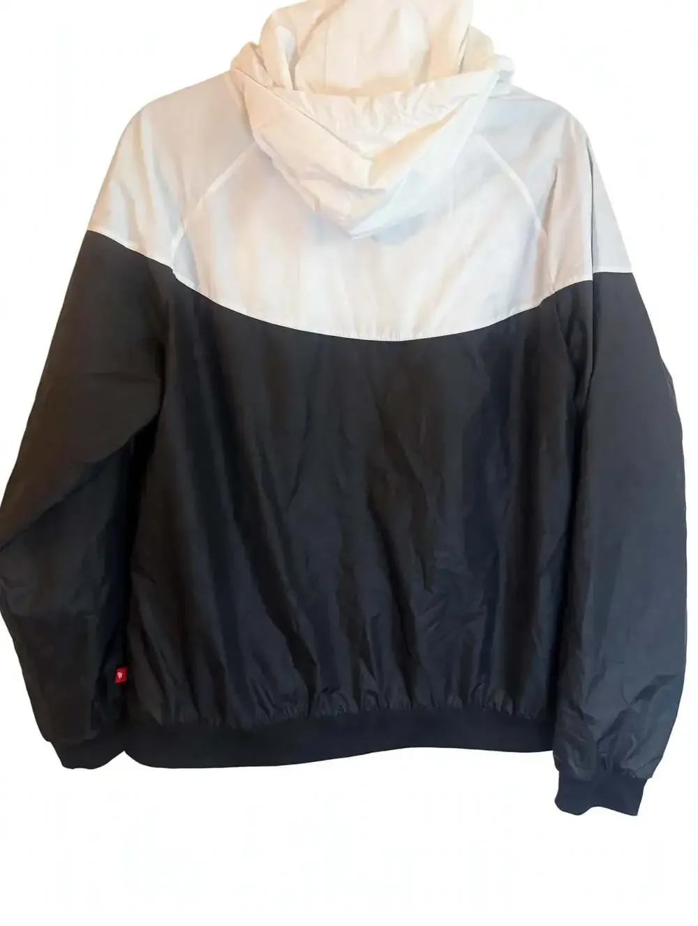 Nike Sportswear Windrunner Black and White Hooded Jacket Youth XL 16